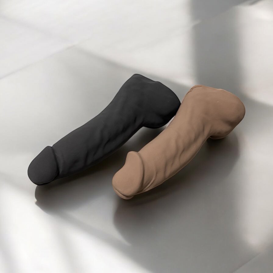 gode réaliste classique touché peau