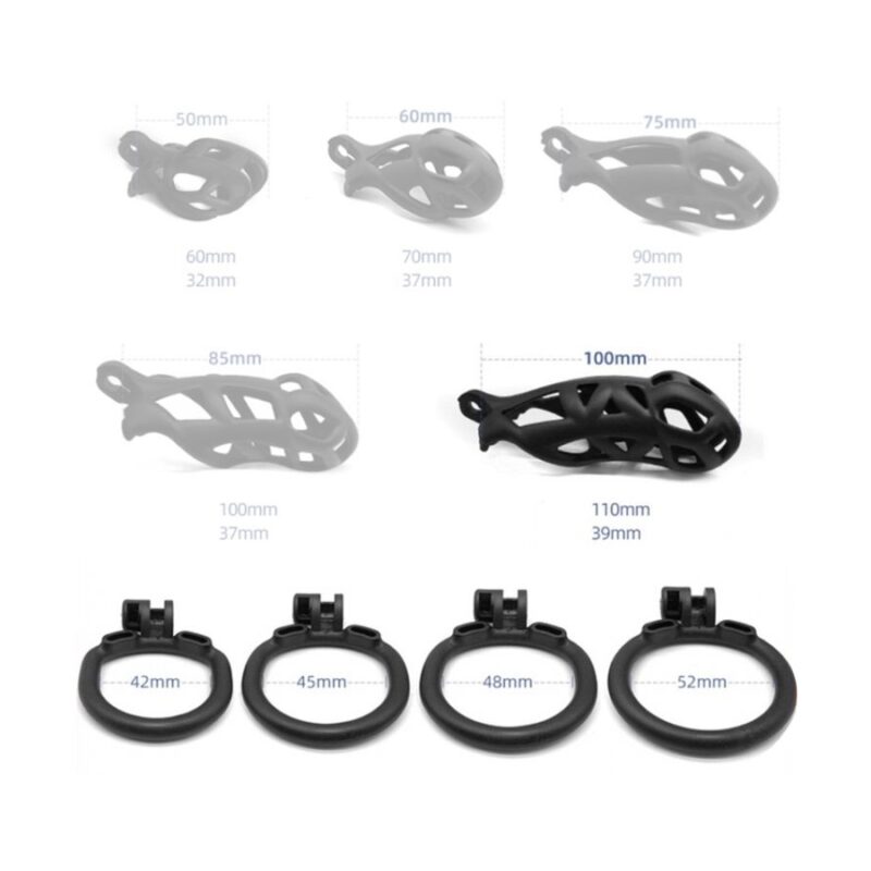 Cage de chasteté Solid Cobra