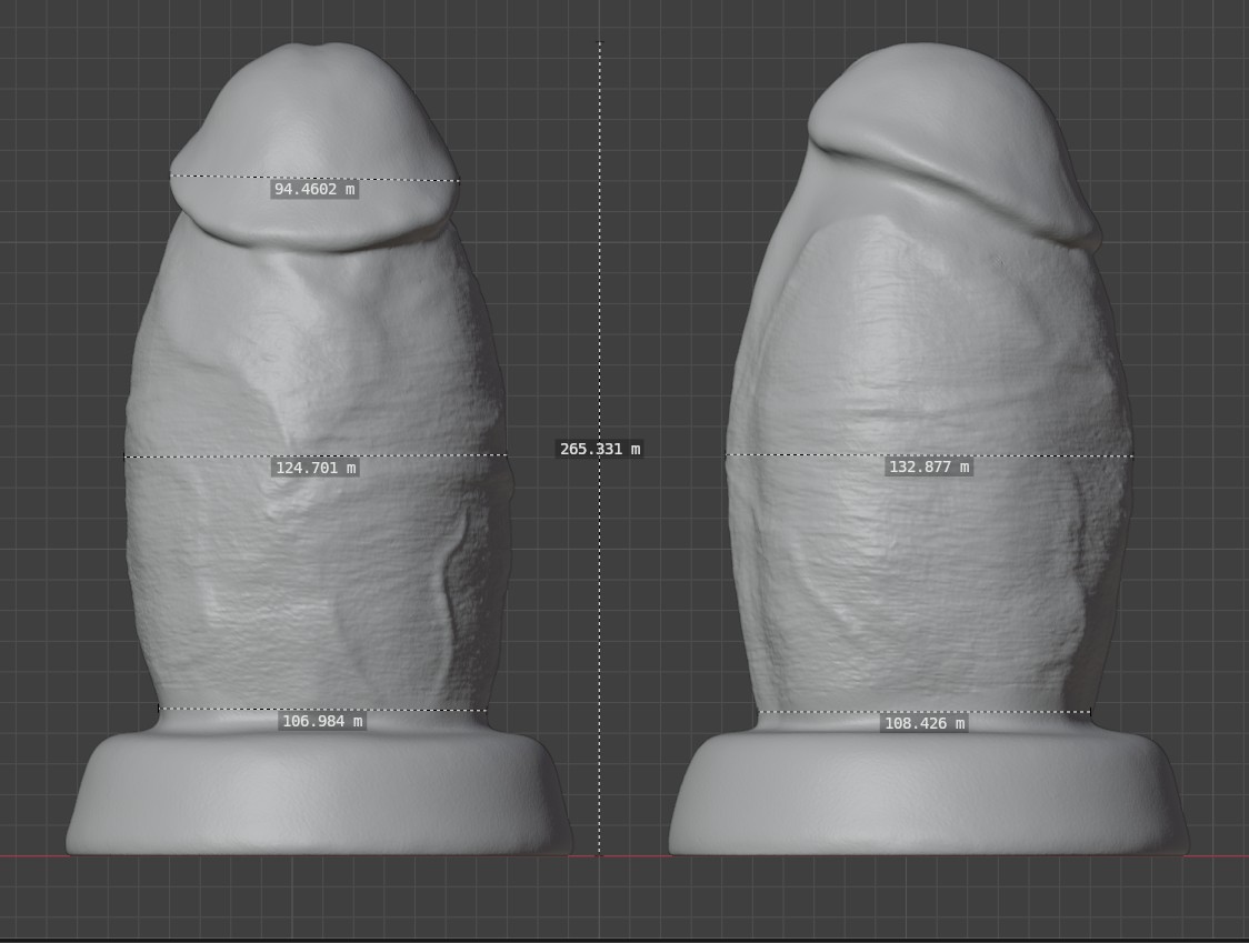 Le "Fat Boy" – Gode Phosphorescent