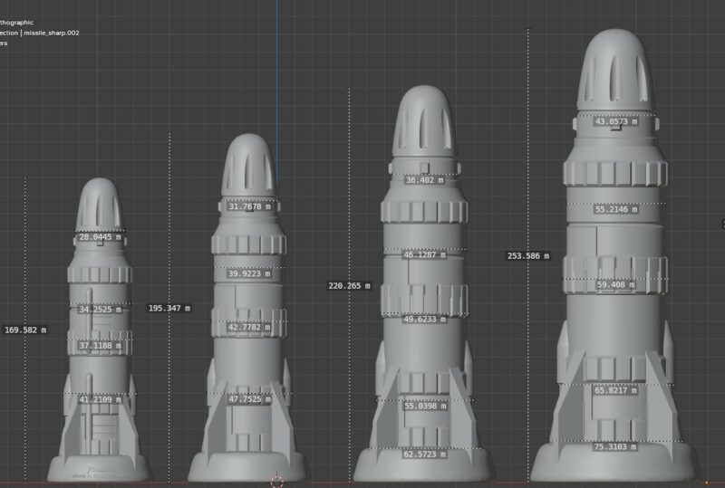 Le Missile - Gode Bicolore Marbrés & Bi-Tons
