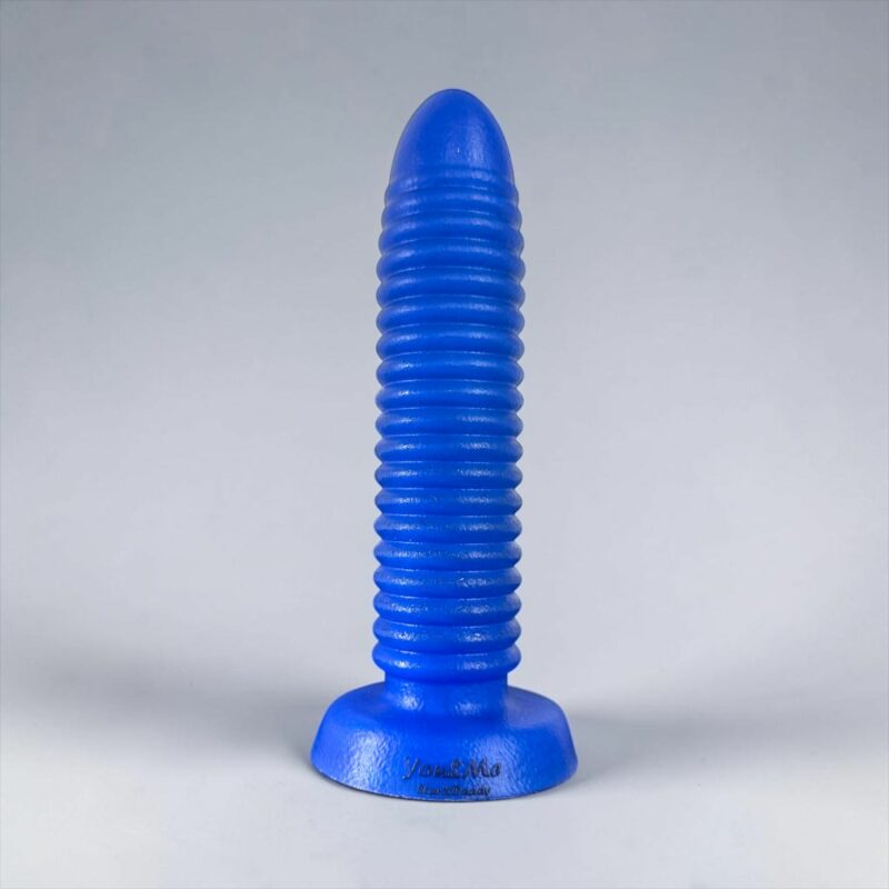 Gode StarXdaddy en silicone avec texture annelée et base large, fabrication artisanale française You&Me