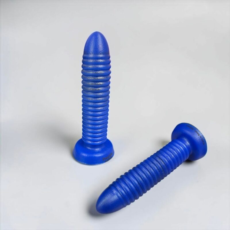 Gode StarXdaddy en silicone avec texture annelée et base large, fabrication artisanale française You&Me