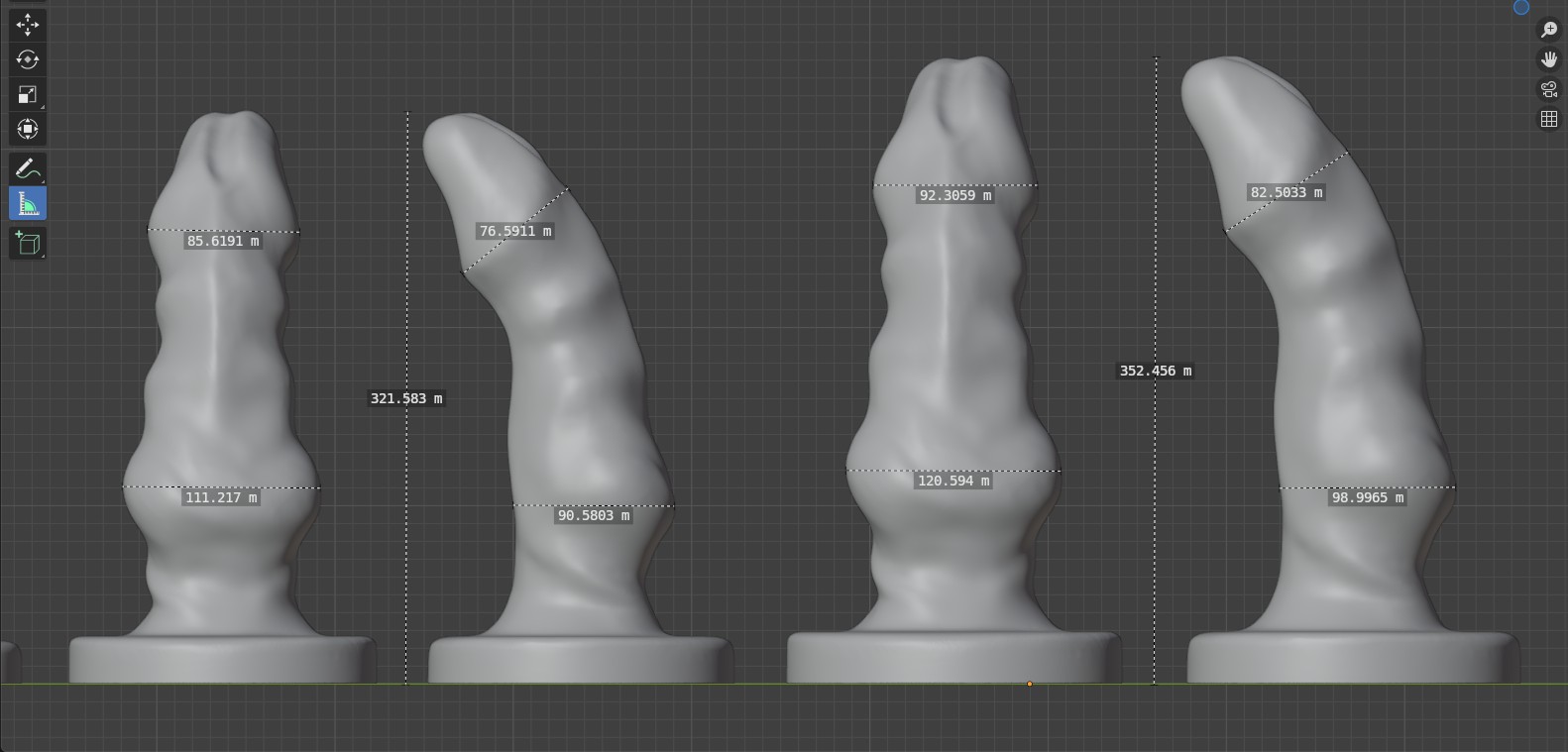 Le Hentai Invader – Gode Bicolore Marbrés & Bi-Tons – Image 5