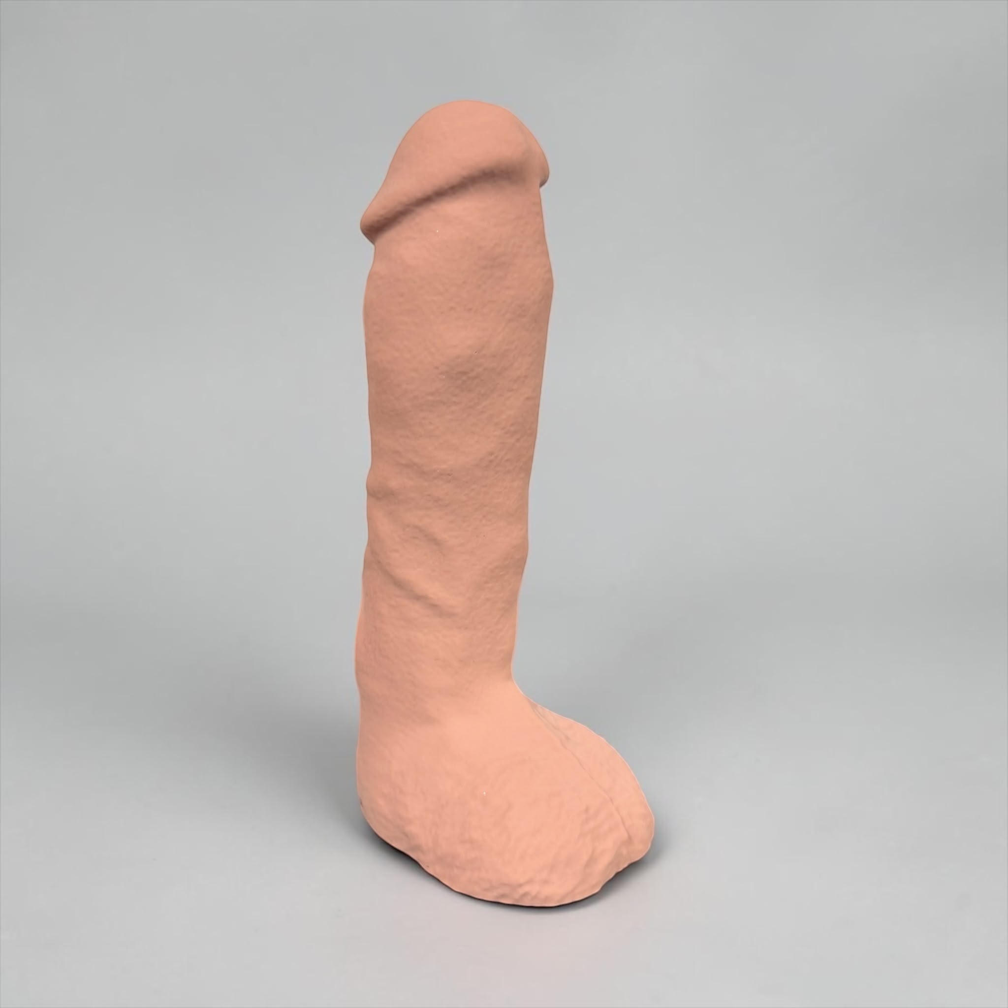 Gode Ardéchois en silicone couleur peau claire, vue de profil – You & Me FrenchToys