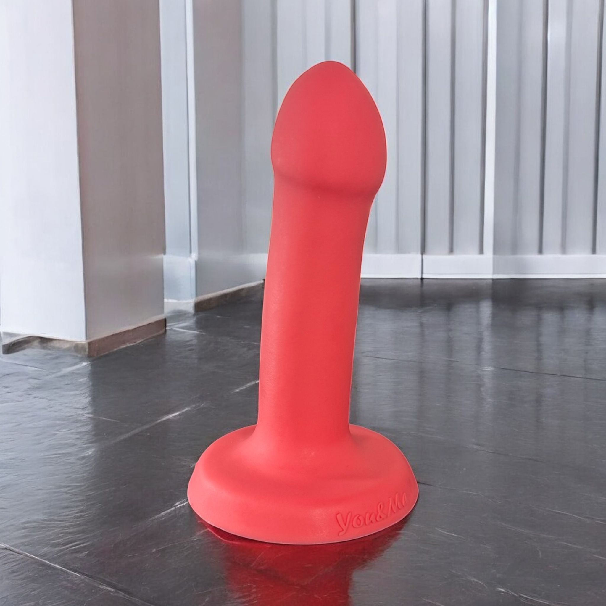 Gode Débutant en silicone rose corail – You & Me FrenchToys