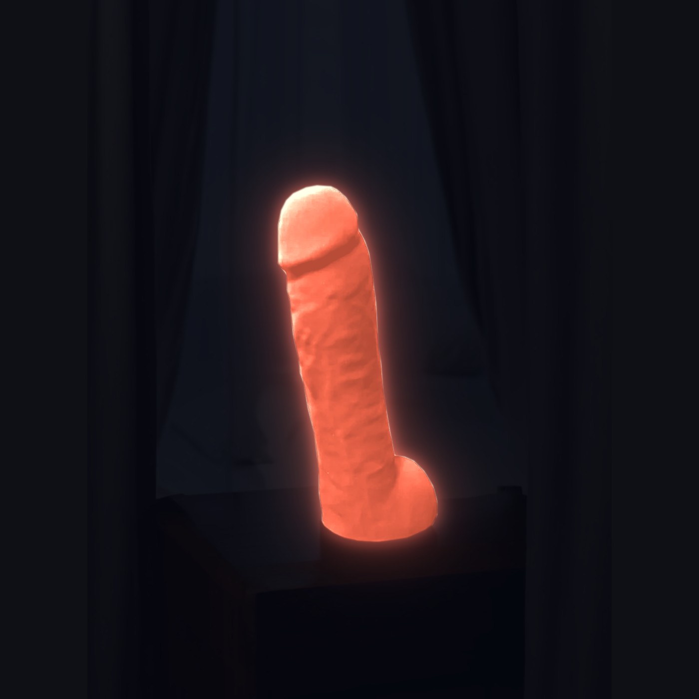 L'Exotic – gode phosphorescent corail de nuit