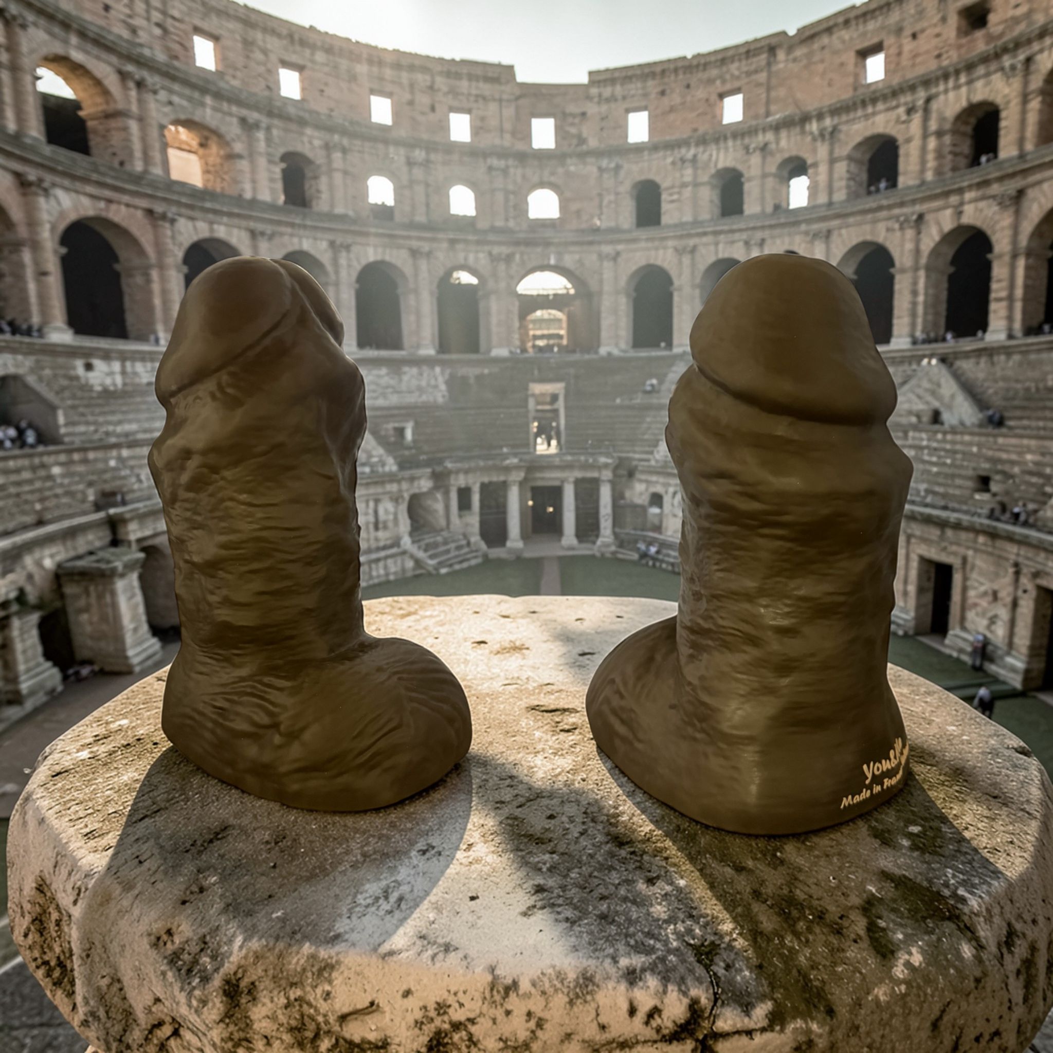 Gode Gladiator en silicone bronze – You & Me FrenchToys