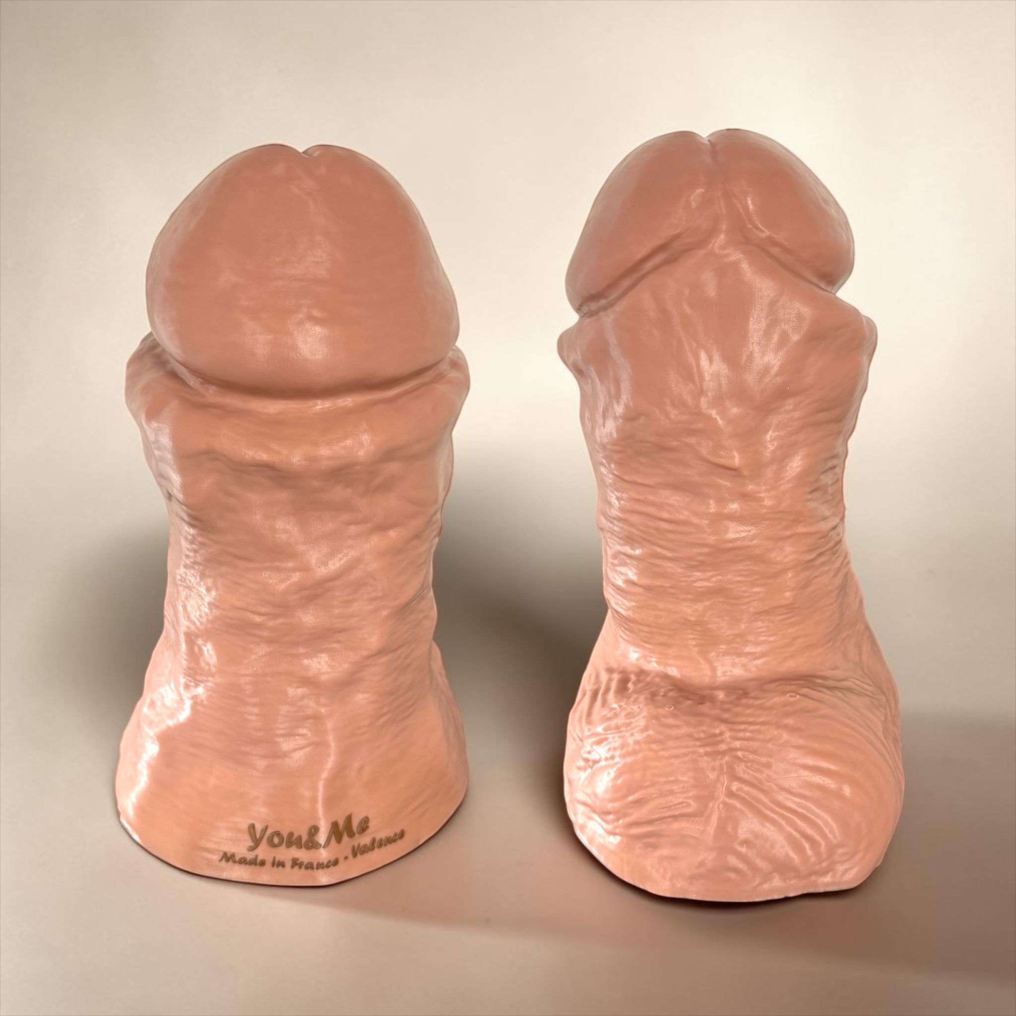 Gode Gladiator en silicone couleur peau claire – You & Me FrenchToys
