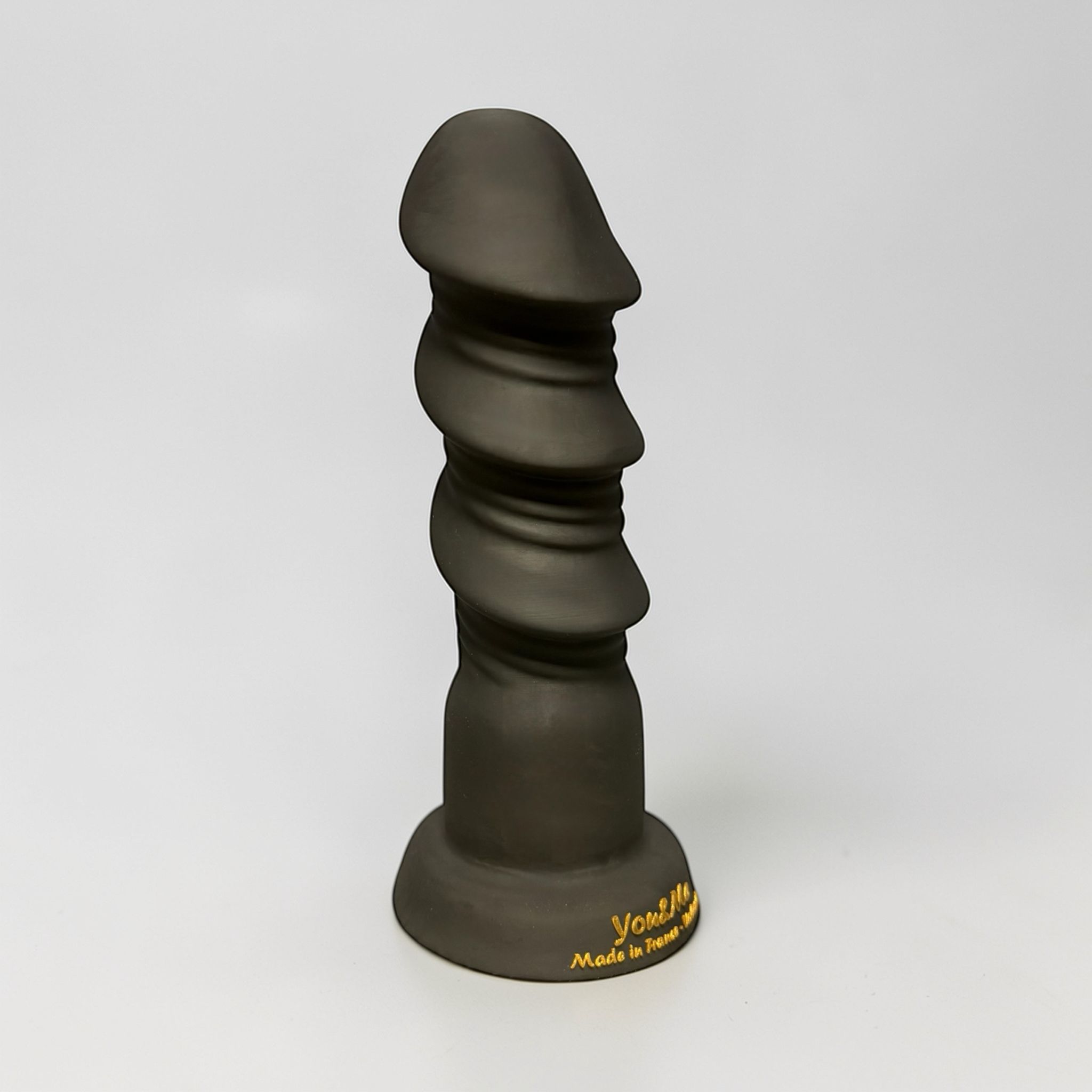 Gode HeadBanger en silicone noir – You & Me FrenchToys