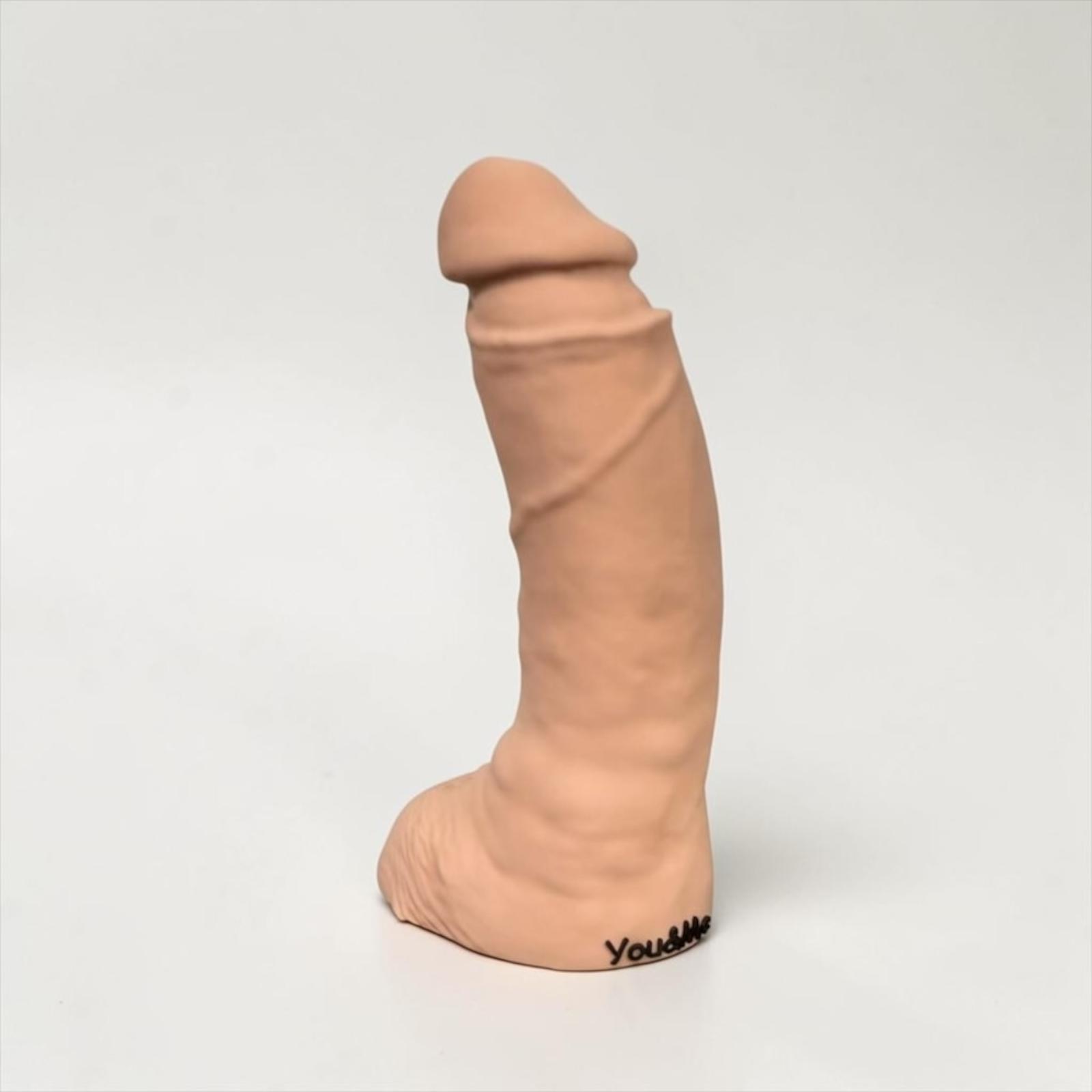 Gode Kamoulox en silicone couleur peau claire – You & Me FrenchToys