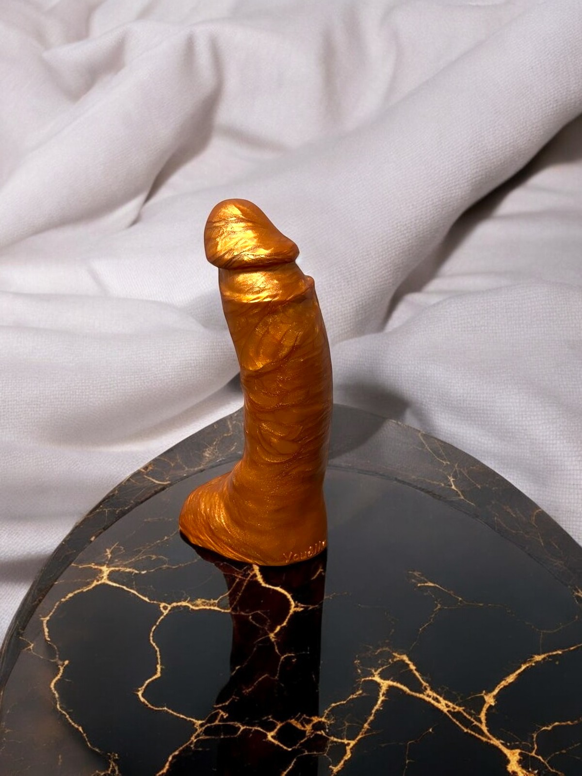 Gode Kamoulox en silicone cuivre métallisé – You & Me FrenchToys