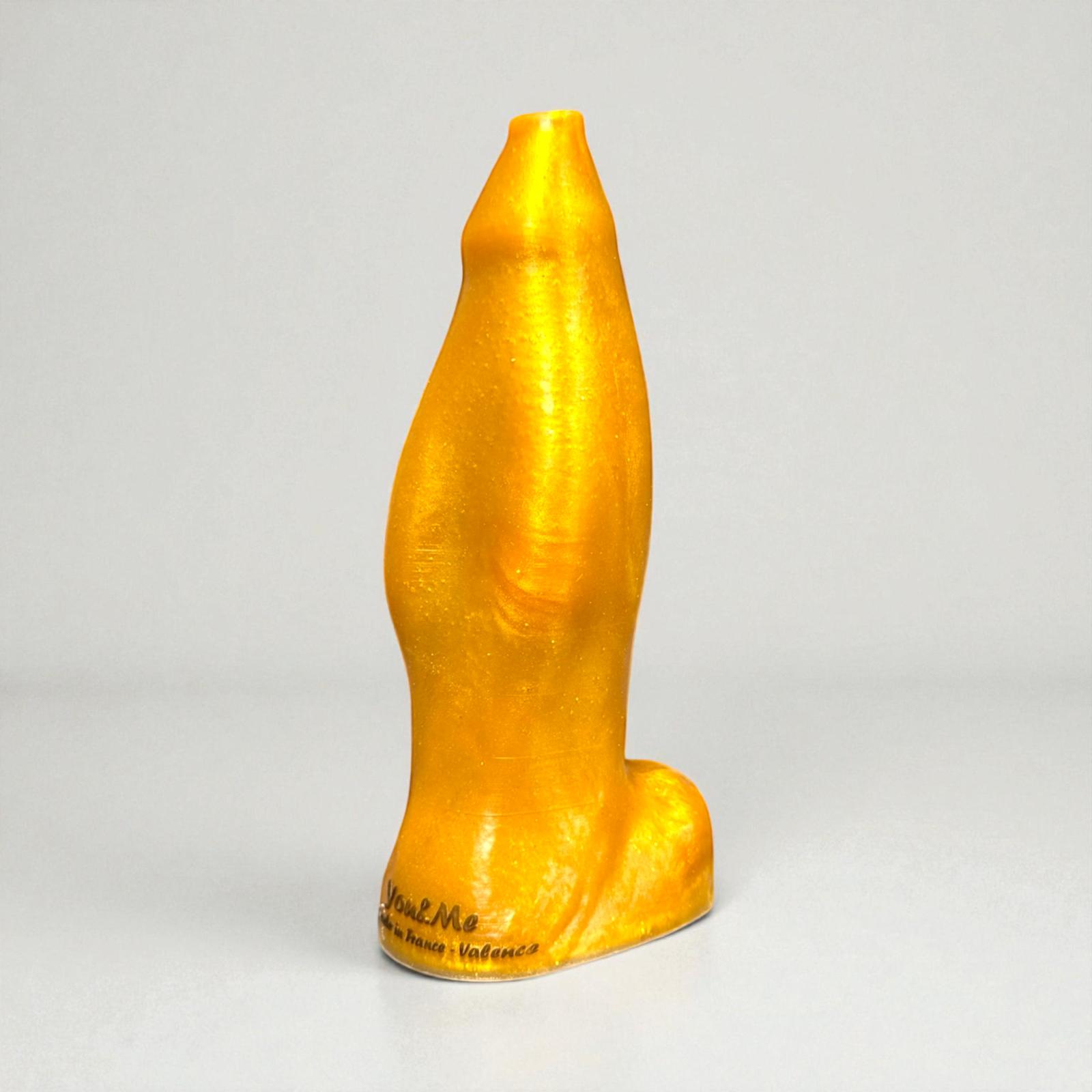 Gode Titan en silicone or métallisé – You & Me FrenchToys