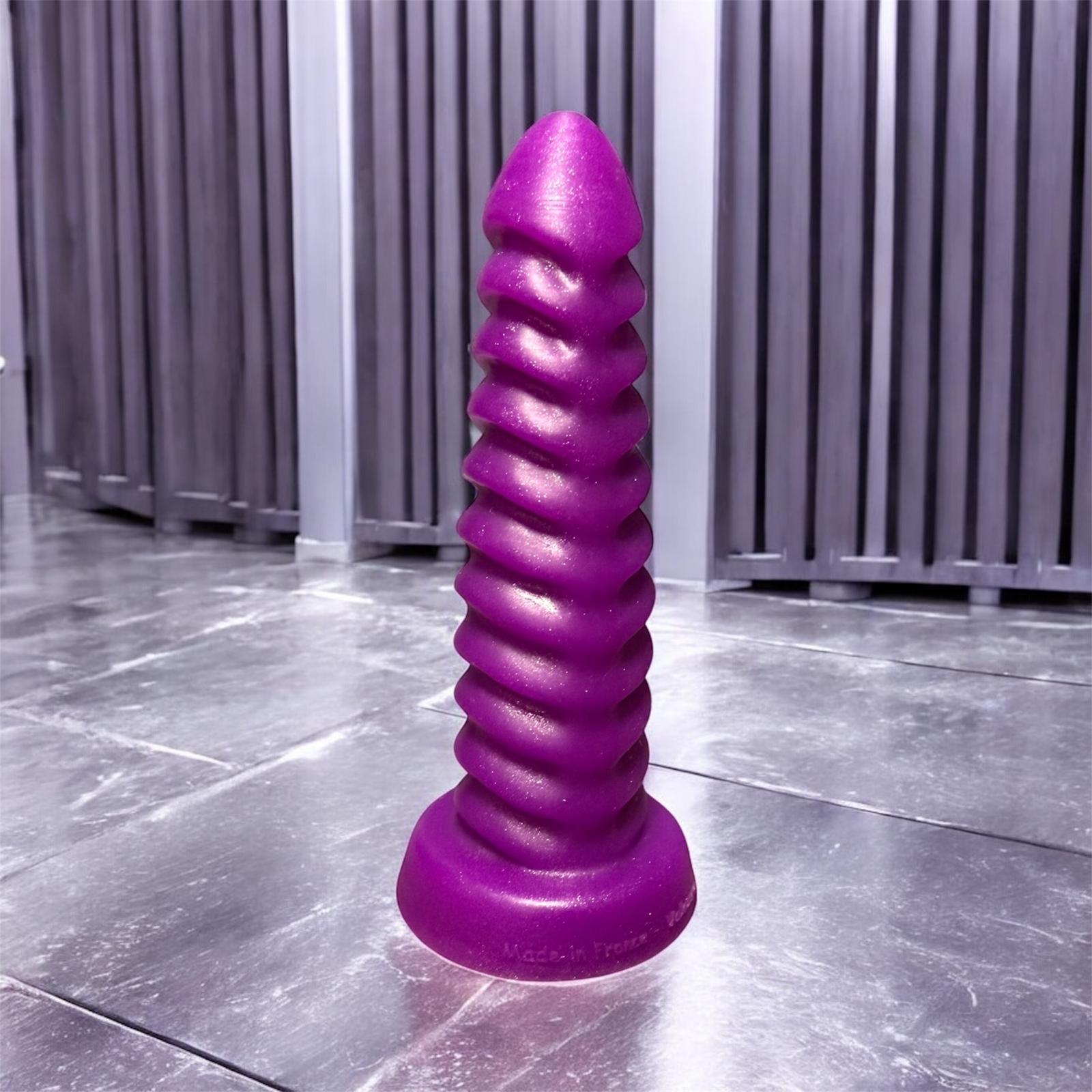 Gode X-Daddy en silicone violet métallisé – You & Me FrenchToys