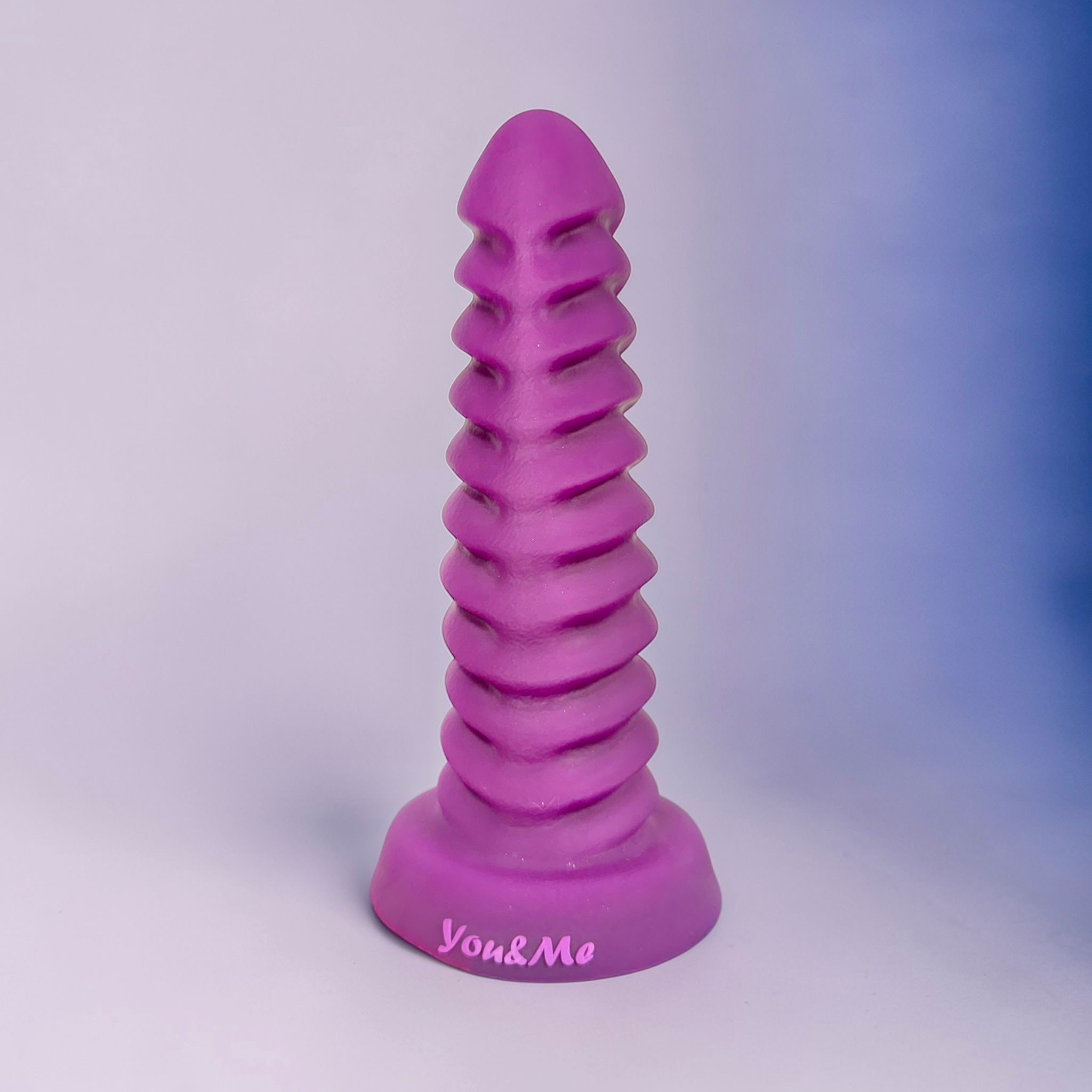 Gode X-Daddy en silicone violet métallisé – You & Me FrenchToys